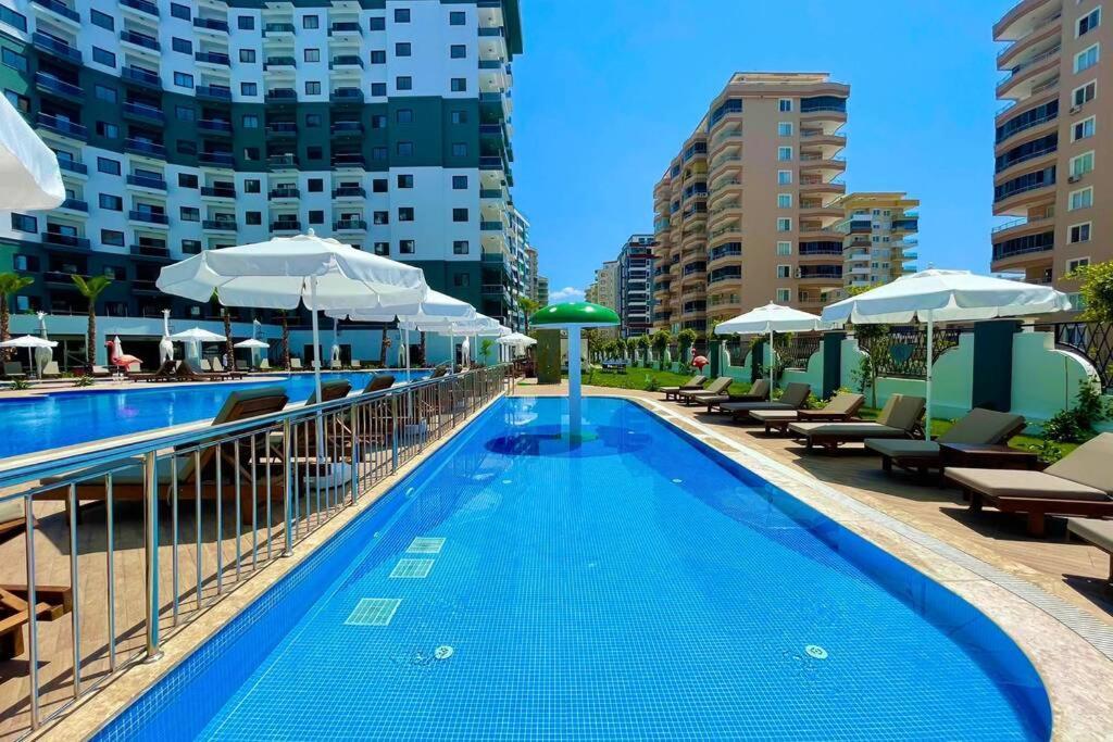 Mahmutlar Serenty Residence 1 + 1 Luxury Hotel Buitenkant foto